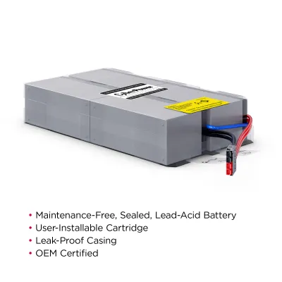 Cyber Power - RB1290X4F - UPS SYSTEMS REPLACEMENT BATTERY CARTRIDGE
