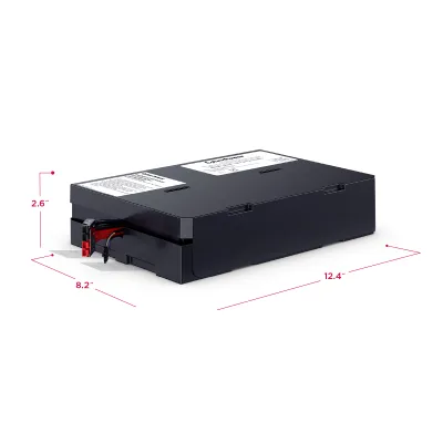 CYBERPOWER - RB1290X4J - CyberPower RB1290X4J UPS Replacement Battery, 4 x 12V/9Ah, 18-month Warranty