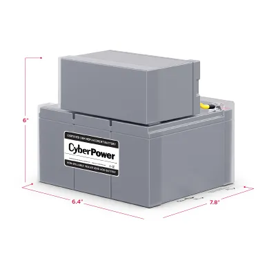 Cyber Power - RB1290X4K - UPS SYSTEMS Replacement Batteries  CARTRIDGE FOR PR2200LCDSL & PR3000LCDSL , 4 BATTERIES, 12V/9AH