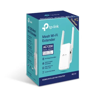 TP-Link - RE315 - AC1200 WI-FI RANGE EXTENDER WRLS