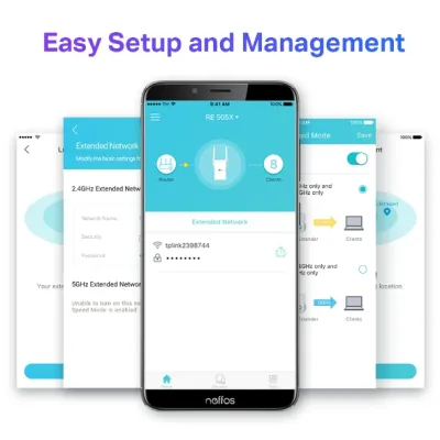 TP-Link - RE505X - AX1500 Wi-Fi 6 Range Extender