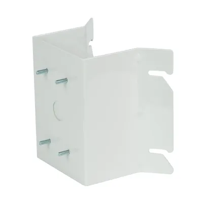 ExacqVision - RHOWCA - Corner Bracket Adapter, White