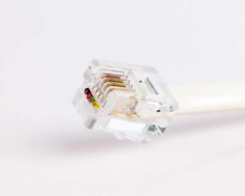 Jonard - RJ11-100 - RJ11 Pass-Through Connectors (Pack of 100)
