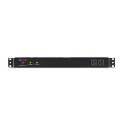 Cyber Power - RKBS15S2F10R - 3600 J, 120 V, NEMA 5-15P plug, 12 NEMA 5-15R (2 front, 10 rear), 15 ft Cord, Limited Lifetime Warranty