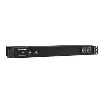 Cyber Power - RKBS15S2F10R - 3600 J, 120 V, NEMA 5-15P plug, 12 NEMA 5-15R (2 front, 10 rear), 15 ft Cord, Limited Lifetime Warranty