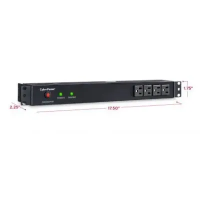 Cyber Power - RKBS15S4F12R - 3600 J, 120 V, NEMA 5-15P Plug, 16 NEMA 5-15R (4 front, 12 rear), 15 ft Cord, Limited Lifetime Warranty