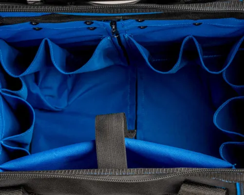 Jonard - RTB-18 - Professional Rolling Tool Bag, 18 Pockets, 16"