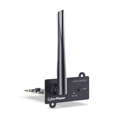 Cyber Power - RWCCARD100 - UPS SYSTEMS Hardware Remotely monitor UPS with via a cloud connection with a mobile app