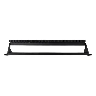 GoSimplyConnect - S45-2024UP - 24 Port PROSeries Unloaded UTP Keystone Patch Panel, Removable Face Plate, 1RU, Cable Management Bracket, cable ties and rack screws. 1ea/box