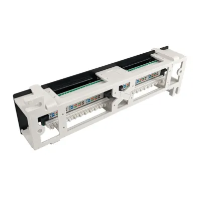 Simply 45 - S45-2512 - 12 Port Loaded UTP Cat5e Patch Panel, 110 style, Wall Mount Bracket, Cable Ties and Rack Mount Screws. 1ea/box