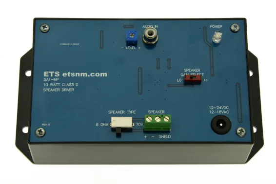 ETS - SA1-MP - 10 Watt Speaker Driver 70v Input/output