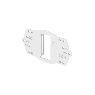 Hanwha - SBD-140PMB - Pole Mount compatible with QNV-C8011R/C8012/C9011R, QNV-C8083R/C9083R, QND-6011/6021, QND-8011/8021, QNF-8010/9010, QND-6012R(1)/6022R(1)/6072R(1)/6082R(1), QND-7012R/7022R/7082R, QNE-8011R/8021R, LND-6012R/6022R/6072R, ANE-L601