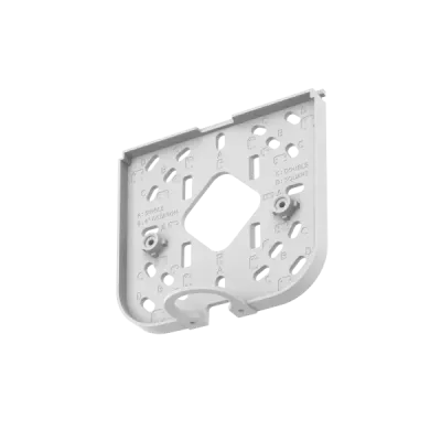Hanwha - SBP-125WMW1 - Wall/Pole mount for: QNV-C8011R/C8012/C9011R, QND-6011/6021/8011/8021, QND-6012R/6022R,
QND-6082R, QNE-8011R/8021R, LND-6012R/6022R/6072R, QND-7012R/7022R/7082R (Stainless steel straps are NOT included, compatible with SBP-150S