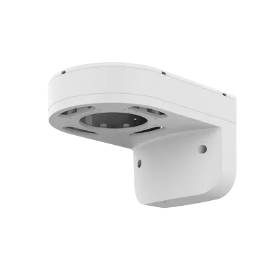 Hanwha - SBP-140WMW - Wall/Pole mount. Compatible with: QNV-C8083R/QNV-C9083R (Stainless steel straps are NOT included, compatible with SBP-150S and SBP-060S)