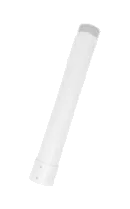 Hanwha - SBP-302CM-12W - Extension pendant pipe 12" long, fit the SBP-302CMBW (Mounting backbox), SBP-302CMAW (mounting plate), SBP-302CMW (telescopic pendant mount) and the extension pipes SBP-302CMW-06 SBP-302CMW-12 and SBP-302CMW-36; white color