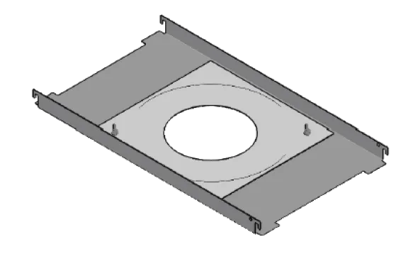 Hanwha - SBP-302F - Ceiling Tile Support Plate