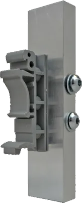 Hanwha - SBP-UDR - Universal DIN-Rail mount adapter kit that allow the Hanwha product to be mounted on the adaptor in a vertical axis configuration