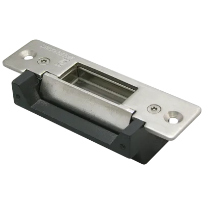SECO-LARM - SD-995C - Electric Door Strike for metal-framed doors. 12VDC, Fail-safe (door unlocks when power is lost) or fail-secure (door locks when power is lost) operation. Indoor use only. ANSI-sized: 4⅞"x1¼"x1⅜", UL 294 & UL 1034 Listed