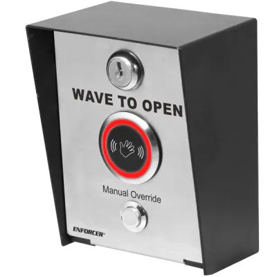 SECO-LARM - SD-9963-KSGQ - Post-Mount No-Touch Sensor. 12~24 VDC. "Goose-neck" mountable. Adjustable sensing range and delay time. Weatherproof for outdoor use. ETL Listed. Conforms to UL Std. 294