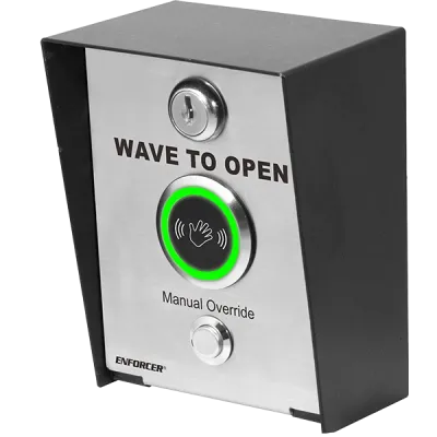 SECO-LARM - SD-9963-KSGQ - Post-Mount No-Touch Sensor. 12~24 VDC. "Goose-neck" mountable. Adjustable sensing range and delay time. Weatherproof for outdoor use. ETL Listed. Conforms to UL Std. 294