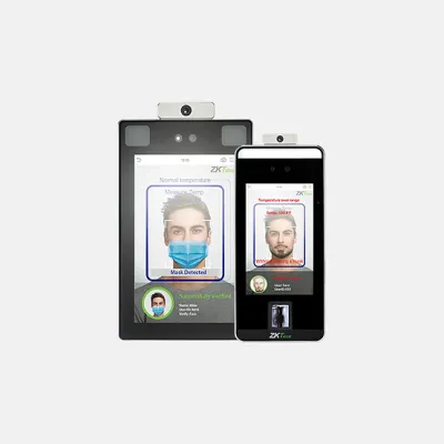 ZKteco USA - SF1005-QR-HID - Body-Temperature and Mask Detection with Face and Palm Recognition