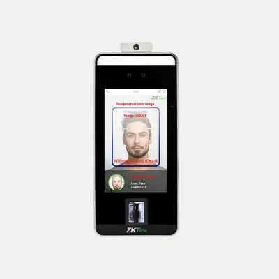 ZKteco USA - SF1005-QR-HID - Body-Temperature and Mask Detection with Face and Palm Recognition