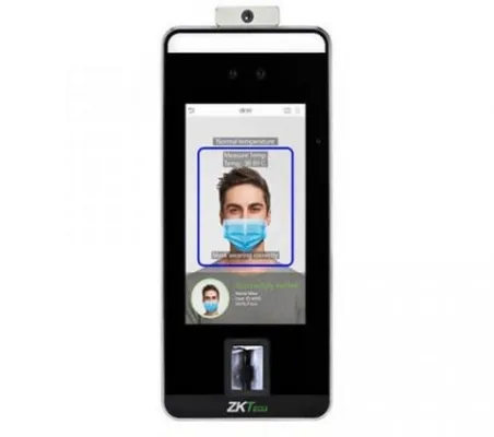 ZKteco USA - SF1008+ - Body-Temperature and Mask Detection with Face and Palm Recognition