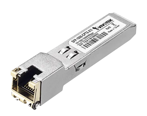 Vivotek - SFP-1000-CPTX-X1I - Industrial Gigabit SFP to RJ45 Module