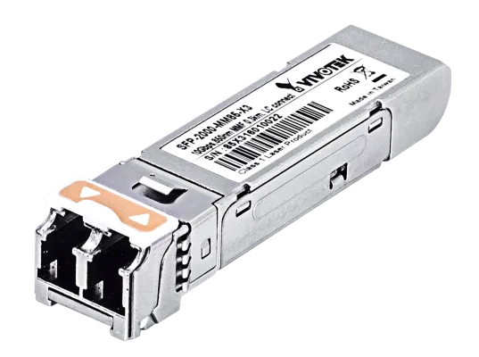 Vivotek - SFP-2000-MM85-X3 - 10 Gigabit Mini GBIC Multi Mode 850nm 0.3KM, LC Connector
