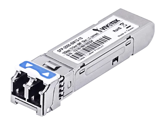Vivotek - SFP-2000-SM13-10 - 10 Gigabit Mini GBIC Single Mode 1310nm 10KM, LC Connector