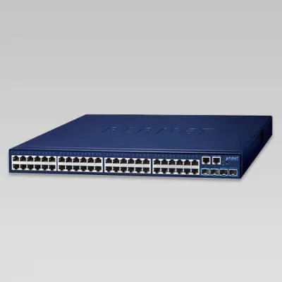 Planet - SGS-5240-48T4X - Layer 2+ 48-Port 10/100/1000T + 4-Port 10G SFP+ Stackable Managed Switch