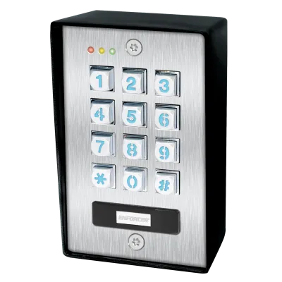 SECO-LARM - SK-1123-SPQ - Vandal Resistant Outdoor Access Control Keypad with Proximity Reader
