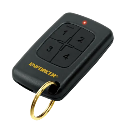 SECO-LARM - SK-917T4-GNQ - 4-Buttons, 15-Channels CODEBUMP RF Transmitter, Pendant , 315MHz
