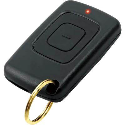 SECO-LARM - SK-939T1-GBUQ - 1-Button RF transmitter for use with all SECO-LARM 433.92MHz recievers. Pre-coded. No ENFORCER logo on cover.