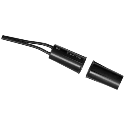 SECO-LARM - SM-207-5Q/BR - ⅜" Diameter Press-Fit Mount Closed Loop Magnetic Contact with stubby switch and stubby magnet. 3/8" Gap. Brown. Sold in multiples of 10 (price is for 1 pc).