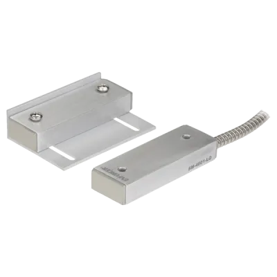 SECO-LARM - SM-4601-LQ - Industrial Wide-Gap Closed Loop Magnetic Contact. Weatherproof rugged aluminum housing with 36" leads enclosed in armored cable. 3" Gap. UL, CUL Listed. (minimum order quantity of 5)