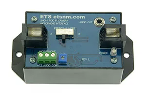 ETS - SMEA-1 - Ethernet powered I/P camera microphone interface box