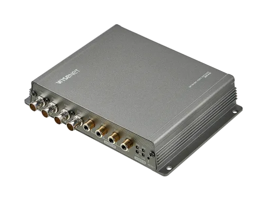 Hanwha - SPE-410 - WiseNet 4-Channel 4MP Network Video Encoder (NTSC)