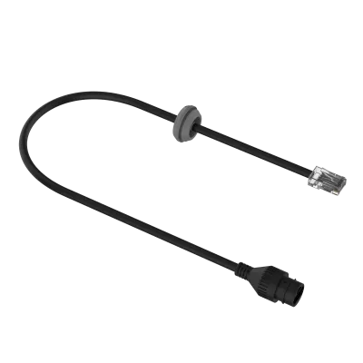 Hanwha - SPP-C45WA - RJ45 type converting cable (Plugin to Pigtail), compatible with ANV-L6012R/L6082R, ANV-L7012R/L7082R Pack of 5