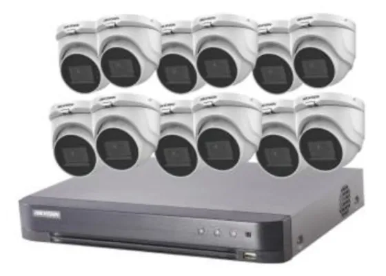 HIKVISION - T7216U4TA12 - 16-ch5MP TurboKit, 12cam+4TB