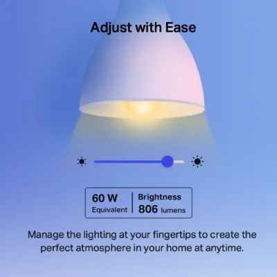 TP-Link - TAPO L530E(2-PACK) - TAPO SMART LIGHTBULB MULTICOLORACCS 2-PACK