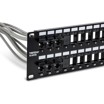 TRENDNET - TC-K25C6BK - 25 Pack Cat6 RJ-45 Keystone Jack, Black