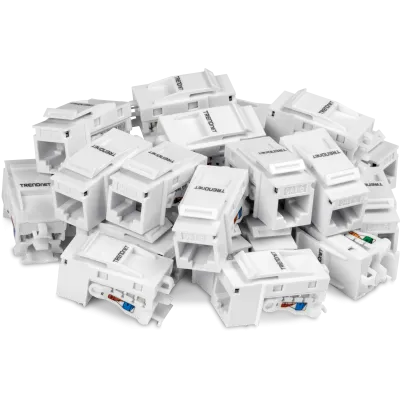 TRENDNET - TC-K25C6 - 25 Pack Cat6 RJ-45 Keystone Jack