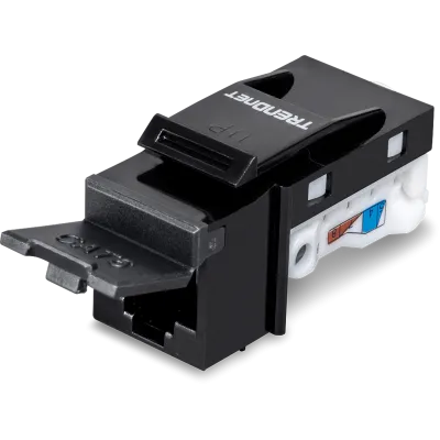 TRENDNET - TC-K50C6BK - 50 Pack Cat6 RJ-45 Keystone Jack, Black