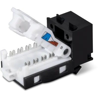 TRENDNET - TC-K50C6BK - 50 Pack Cat6 RJ-45 Keystone Jack, Black
