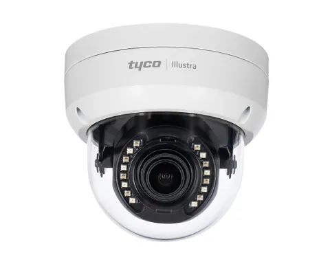 ExacqVision - TCCES02D09128 - Cloud Camera Essentials 2MP Mini Dome 2.7-13mm TDNIR Indoor/Outdoor 128GB Internal Storage