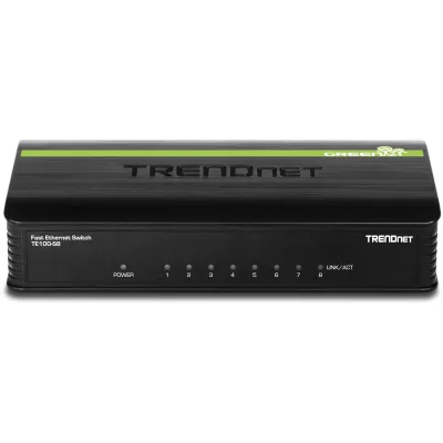 TRENDNET - TE100-S8 - 8 Port 10/100Mbps Switch