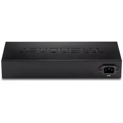 TRENDNET - TEG-082WS - 8 Port Gigabit Web Smart Switch, 10/100/1000 Mbps, SFP, rack mountable, fanless