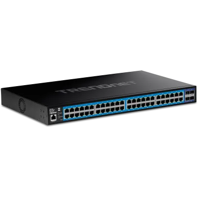 TRENDNET - TEG-3524S - 52-port Gigabit Web Smart Switch with 10G SFP+ Slots