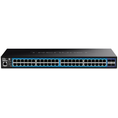 TRENDNET - TEG-3524S - 52-port Gigabit Web Smart Switch with 10G SFP+ Slots